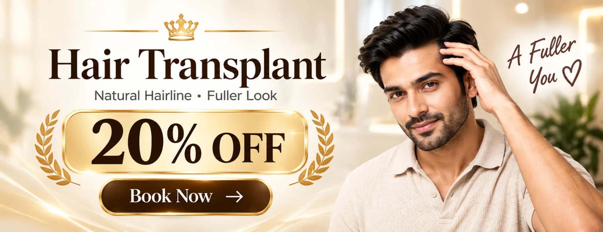 Hair Transplant - 20% OFF
