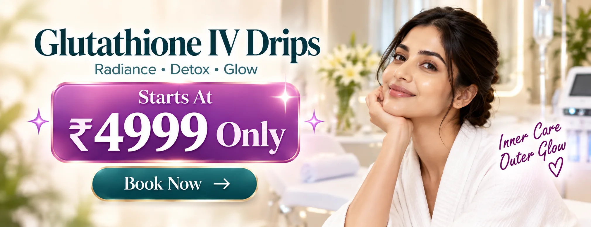 Glutathione IV Drips - Starts At ₹4999