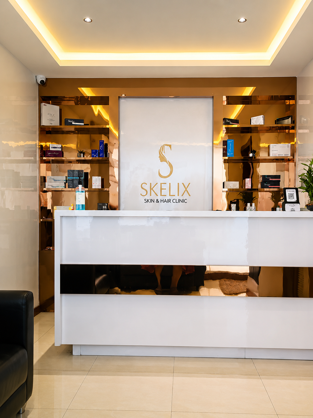 Skelix Skin & Hair Clinic reception